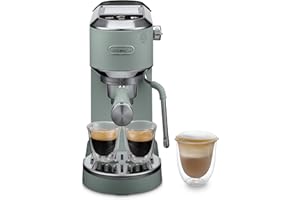 DE'LONGHI Machine expresso Dedica Duo EC890.GR 15 bar Vert