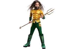 Rubie's Oficjalny kostium superbohatera DC Comics Aquaman The Movie, Childs Deluxe Super Hero