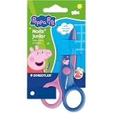 1. STAEDTLER Noris Junior Peppa Pig Children's Scissors &ndash; Safety Scissors with Rounded Tips for Early Manual Work &ndash; Compact S