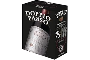 ‎DOPPIO PASSO Doppio Passo Primitivo Apulien, Italienischer Rotwein in der 3 Liter Bag in Box (1 x 3l)