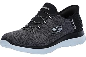 Skechers Damen Hands Free Slip Ins Summits Dazzling Haze Sneaker