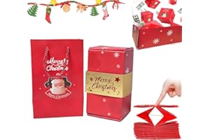 ZHOPUIMIU Überraschungsbox Geschenkbox Explosionsbox geburtstag mit Bounce Box - 12 Faltbare Überraschungsbox Bounce Weihnachten Pop-Up Überraschungs Geschenkbox DIY für Weihnachten Jahrestage (12 Boxes)