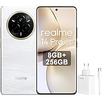 スマートフォン本体 Realme 14 Pro 5G 8GB + 256GB Pearl White Realme 14 Pro 5G, Octa Core 2.5 GHz, 256 GB + 8 GB RAM, 50