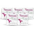 Origami Multi Purpose Napkins - Pack of 5- (500 Pulls, 100 Pulls Per Box)