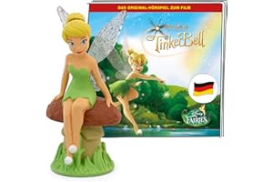 tonies Figurki do słuchania Toniebox, Disney Tinkerbell – oryginalne słuchowisko do filmu, dla dzieci od 4 lat, czas odtwarzania ok. 54 minuty