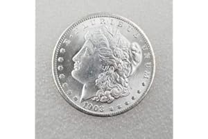 YunBest 1903 Antique Great Liberty Morgan Dollars Eagle Monnaie 1 Dollar - Pièce de Monnaie commémorative Lucky Uncirculated Old Coin-Découvrez l'histoire des pièces américaines BestShop