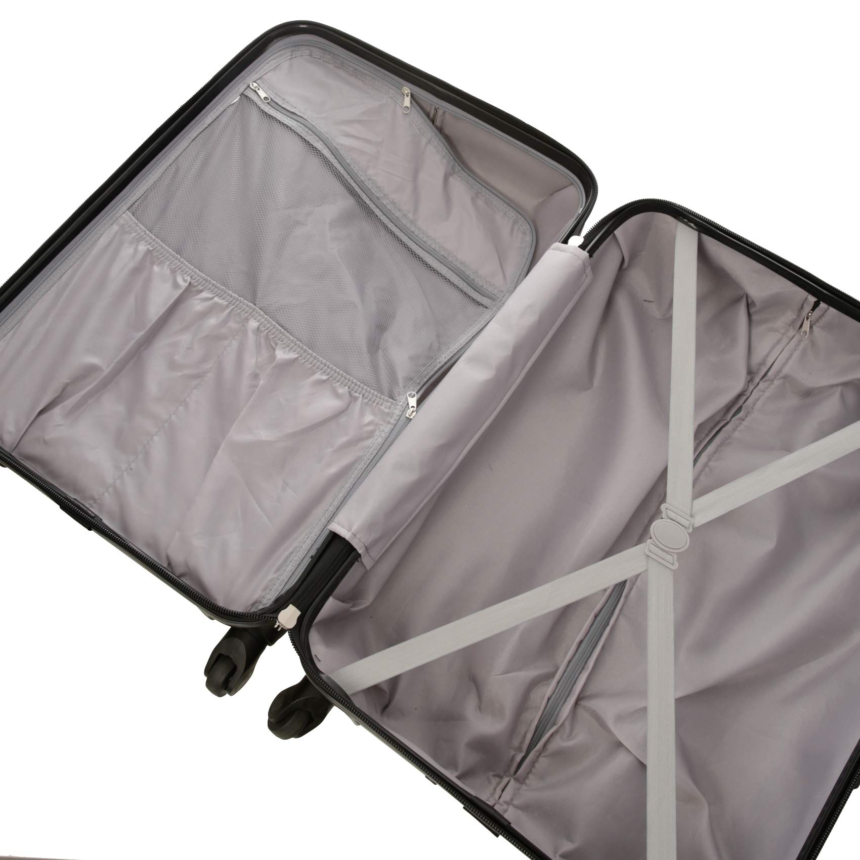 Eono 55x35x20cm Ultra Lightweight Travel Trolley Carry On Hand
