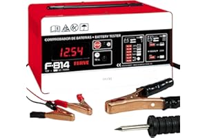 Ferve F-814 Comprobador de Baterías y Alternadores de 12V