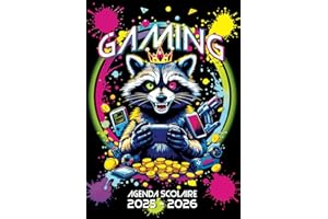 Agenda scolaire 2025-2026 Gamer | Journalier 1 jour par page | Garçon | Gaming console jeux vidéo | Petit format 12x17: Collège, lycée, CM1, CM2, étudiants | 1 page par jour | Original