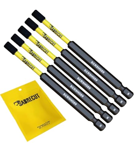 10 X SabreCut SCRH2532_10 Jeu D'embouts De Tournevis à