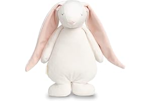 Lulujo Moonie Humming Friend Baby Nightlight - Powder