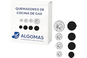 ALGOMAS Universal-Gas-Kochfelder, robuste Legierung und stabile Flamme, verbesserte Leistung, Ersatz für den täglichen Gebrauch, kompatibel mit Bosch Balay Teka Siemens