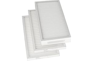 Tops 2 Filtres G4 et 1 filtre M5 pour VMC Unelvent Ideo Ecowatt 325/ Initia 225 | Kit de Filtres Unelvent Ideo