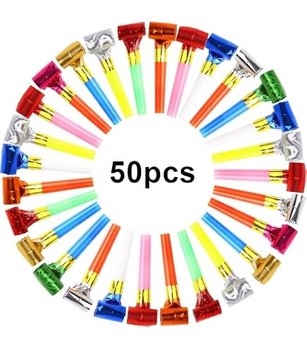 12 pezzi colorati mini tromba che soffia strumenti musicali per