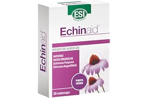 ESI - Echinaid, Integratore Alimentare a Base di Echinacea, Favorisce le Difese Immunitarie Contro i Malanni Tipici della Stagione Invernale, Senza Glutine e Vegan, 30 Naturcaps