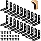 Winkelverbinder, 40 * 40mm L Corner Bracket, 20PCS Edelstahl winkel Mit 80 Schrauben,90 degree angle brackets,Brackets…