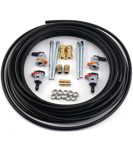 Dorman Quick Connector Kit – Repair Fuel Lines Fast, 1/4 Inch To 6mm, 2-Pack, Steel To Nylon