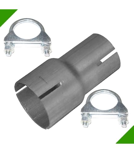 2 Riduttore Tubo Cappa, Tubo Cappa Cucina 80 100 110 120 150 160 mm, Connettori Riduttori con 4 Fascette Stringitubo In Acciaio Inox Fascia in Alluminio, PP Attacco Connettore