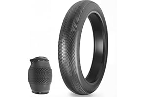 ZUKKA pneumatici da bicicletta da 20/26 pollici, 20/26 x 4,0 cm, per bicicletta elettrica, compatibile con Wide Mountain Snow Bicycle (Fat Bike Tires)