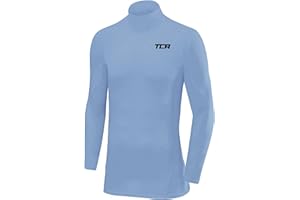 TCA Hombre Y Niños Top Interior Térmico Da Manga Larga SuperThermal Compression Base Layer Cuello Alto