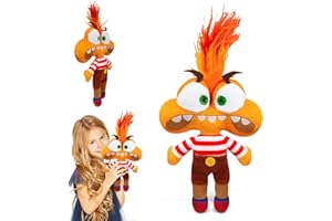 Taufe Inside Out 2 Peluche,Simpatiche Bambole di Peluche Ansia Peluche,Simpatiche bambole di peluche,giocattoli periferici di anime,Pupazzo in peluche,per bambini, piccolo, soffice(D)