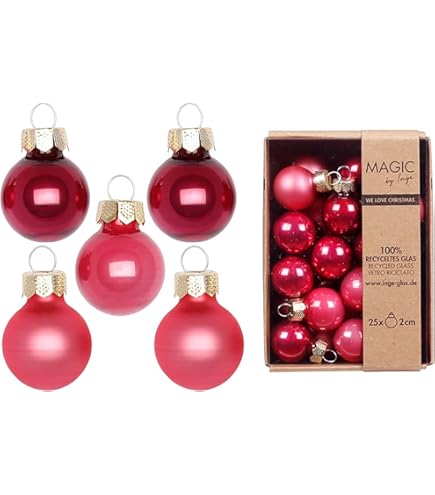 Handbemalter Christbaumanhänger Strickkorb - Glasfigur 7,7cm Mit Wollknäueln