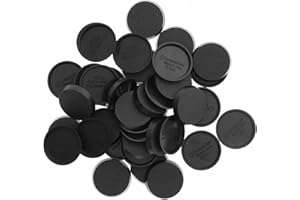 Evemodel Modelo Base Redondo 28,5 mm Base Mesa Mesa Miniatura Modelos Base Paisajismo para Mesa War Game (100 unidades)