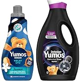 Yumoş Kolay &Uuml;t&uuml; Yumuşatıcı 1200 ml + Yumoş Sıvı Canlandırıcı Terapi Siyahlar 1690 ml
