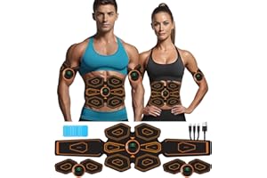 AILEDA Jarper EMS Training Device, Electric Abdominal Trainer with EMS Technology, Support Muscle Building and Women's Stimulator for Men and Women