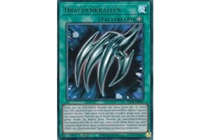 TCG BLCR-DE003 - Drachenkrallen - Ultra Rare - Deutsch - 1. Auflage - im Set mit Ultrapro Toploader - Yugioh