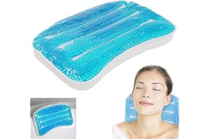 SIAM EXPRESS Soothing Gel Bathtub Pillow | Great for Relaxation, Head & Neck Support | Perfect Bath Pillow for Bathtub, Hot Tub & Home Spa | Fits Easily in Any Size of Tubs & Jacuzzi