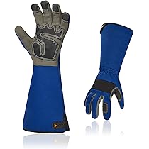 Gardena Guanti Da Giardino Per Arbusti Taglia 9/L - Protezione Da Spine, Polsino Lungo, Con Funzione Touch