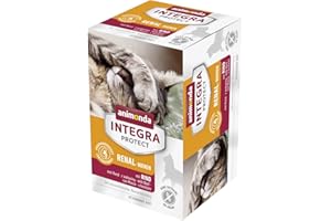 animonda Integra Protect Rein Chat Nourriture Humide pour insuffisance rénale avec Boeuf 6 x 100 g