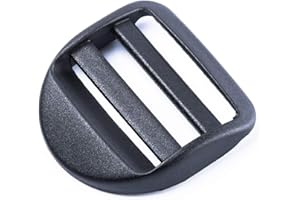 DUE EMME 2M 10 Stück Spannschnalle/Leiterschnalle/Versteller -ASN- für 40mm Gurtband