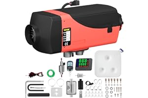 Mophorn 12V 2KW Chauffage Diesel Air Heater avec Silencieux Voiture Camion Bus Navire