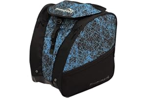 TRANSPACK Unisex Adults XTR 53L Water-Resistant Padded Multi-Compartment Ski/Snowboard Boot Helmet Goggles Gear Backpack Bag