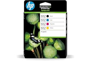 VERTRIEB DURCH SIEGSHOP HP 912 4er Pack Original Druckerpatronen Officejet PRO 8010 8012 8014 8015 8020 8022 8023 8024 8025