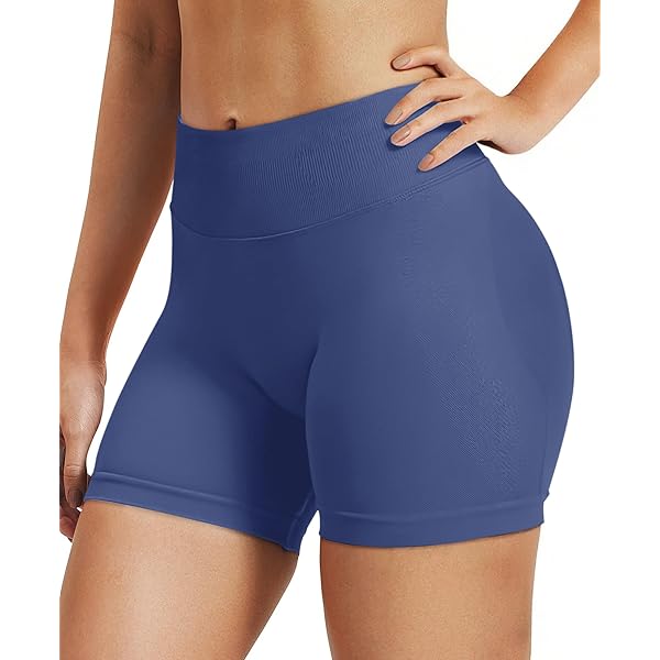 DFYNE Impact Shorts - Naadloze yogabroek voor dames met scrunch butt