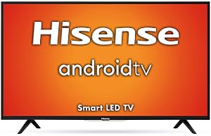 Hisense 108 cm (43 inches) Full HD Smart Certified Android LED TV 43A56E (Black) (2020 Model)
