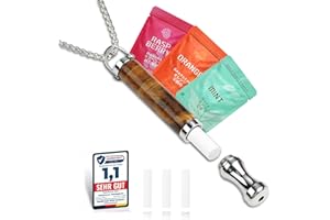 Gipfelfreund Premium Ora Rauchfrei Halskette, Rauchentwöhnung Hilfsmittel, Atemhalskette zur Entspannung & Stressabbau, Atmung mit Luftwiderstand, Der einfachste Weg, um zu beginnen