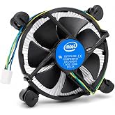 PrimeX PX-1150P Intel İşlemci Fanı, i3 i5 i7 Uyumlu CPU Soğutucu Fan, LGA775 1156 1155 1150 1151 1200 1700 Pin İşlemci Soğutu