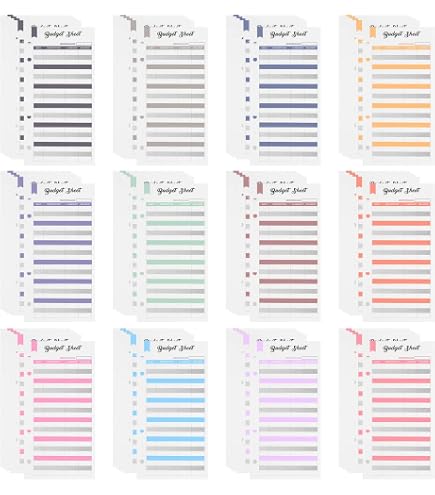 Kit Organisation Agenda A5 Harphia - 90 Feuilles Perforées + Autocollants + Pochettes - Planificateur Rechargeable