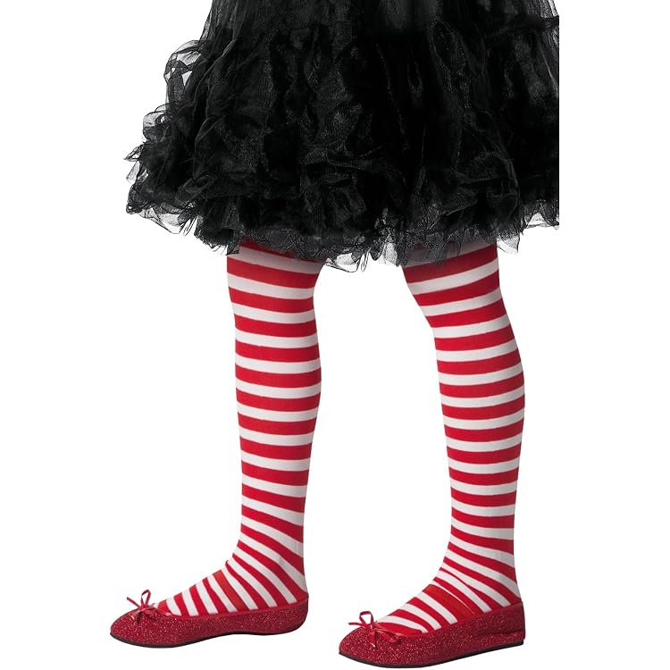 Chaussettes Hautes Rayées Femme - Lot De 2 Paires - Coton/Polyster - Pour Automne/Printemps