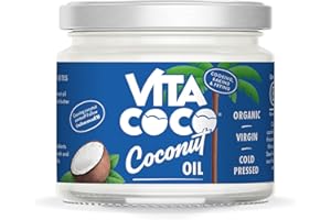 Vita Coco Organic Coconut Oil 250 ml, Extra Virgin, Gluten Free, Use as Cooking Oil, Skin Moisturiser or Hair Shampoo
