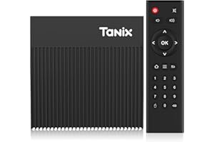 IDEALROYAL Android 11.0 TV Box, Android TV Box RAM 4GB ROM 32GB S905X4 Quad-Core Support 4K 2.4G/5.0G Dual WiFi BT 5.0 HD 2.0 Ethernet Smart TV Box