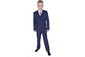 Cinda 5pcs Blue Boy Suit Wedding Page Boy Suit Suit