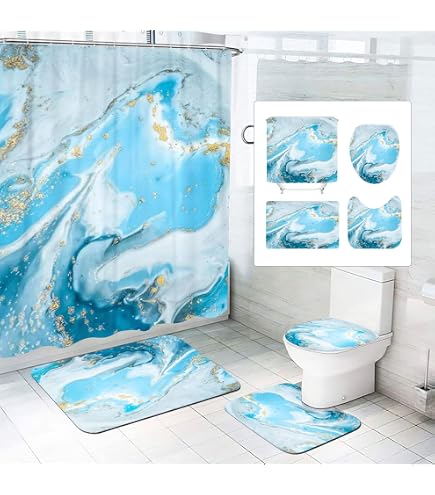 SVBright Duschvorhang Mit Süßen Katzen-Motiv – Wasserdicht, 91x183 Cm, Perfekt Für Kleine Bäder