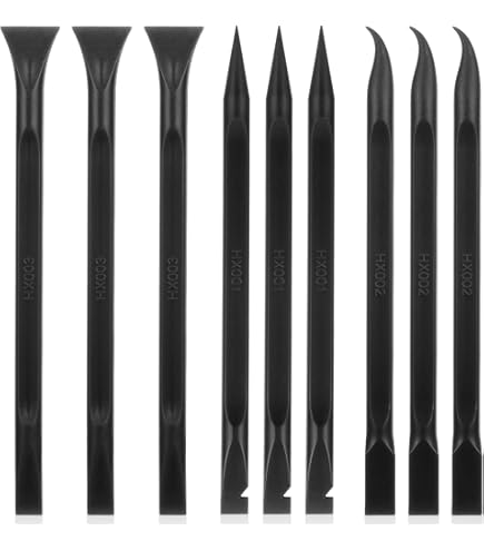 Lot De 9 Grattoirs En Plastique - 3 Formes - Outil | WhichOne