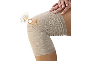 Spikenergy Ginocchiera Ortopedica Elettro Magnetoterapia - Unisex, Per Artrosi ed Artrite, Traumi Distorsivi, Tendinite, Fascia Ginocchio Elastica, Dispositivo Medico Detraibile - Made in Italy