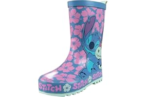 Disney Lilo et Stitch Bottes pour filles | Bottes filles | Botte en caoutchouc pour enfants | Botte de pluie pour enfants filles | 24 et 34